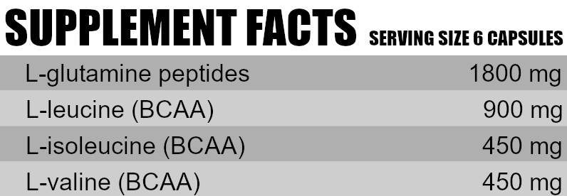 G-BCAA supplements facts